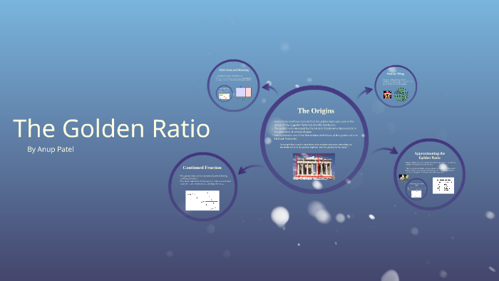 The Golden Ratio by Anup Patel on Prezi