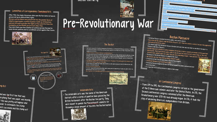 Pre-Revolutionary War by cole kostyra