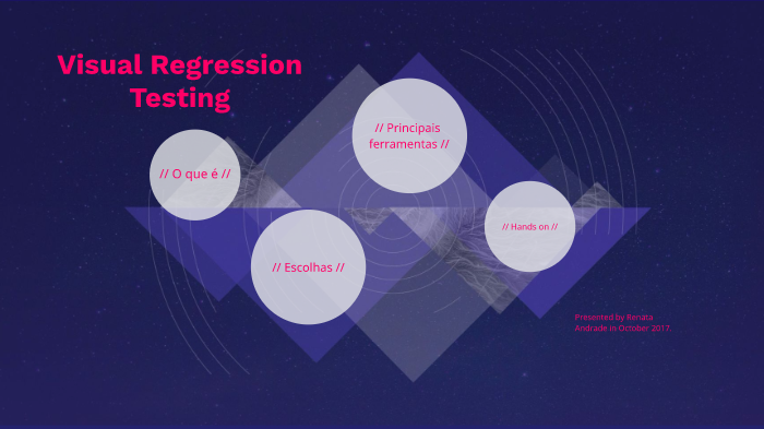 Visual Regression Testing by Renata Andrade on Prezi