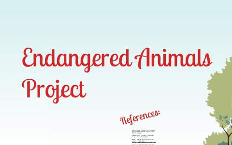 Endangered Animals Project By Jack Higgins