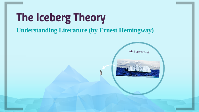 The Iceberg Theory By Veronica Federman On Prezi