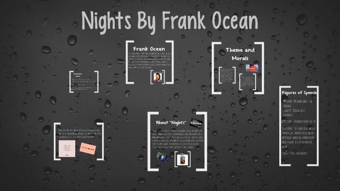 Nights By Frank Ocean By Inca Irabaganje On Prezi Next