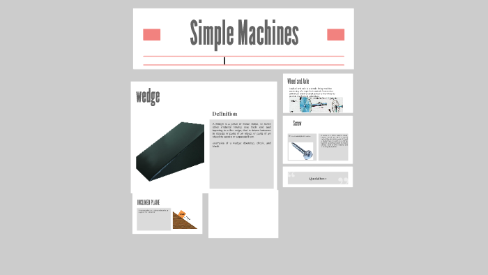 Simple Machines by billy bob on Prezi