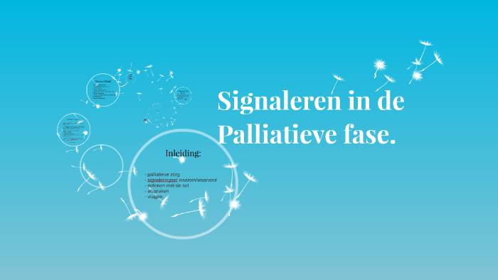 Signalering Set Palliatieve Zorg By Eveliene Laarman On Prezi