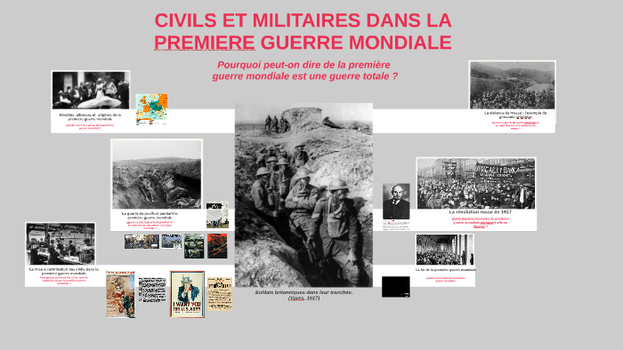 3ème - Civils et militaires dans la première guerre mondiale by B