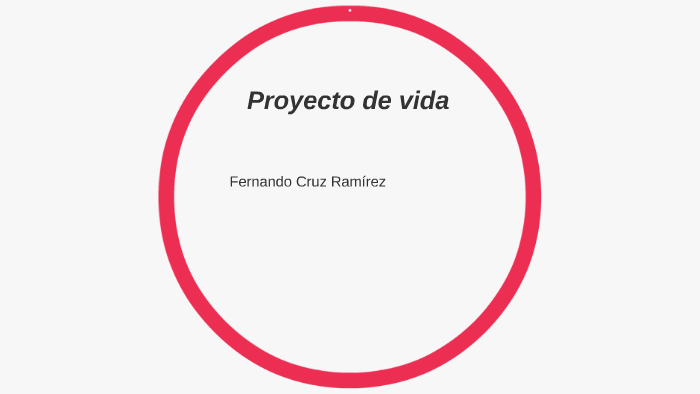Proyecto de vida by Fernando Cruz Ramirez on Prezi