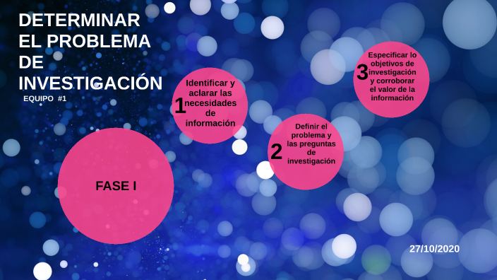 FASE 1 :DETERMINAR EL PROBLEMA DE INVESTIGACIÓN by Diego Camiro on Prezi