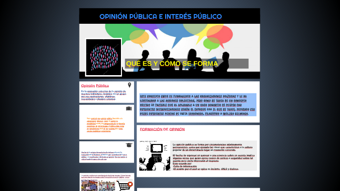 OPINIÓN PÚBLICA E INTERÉS PÚBLICO by Lorena liliana Palencia Ayón on Prezi