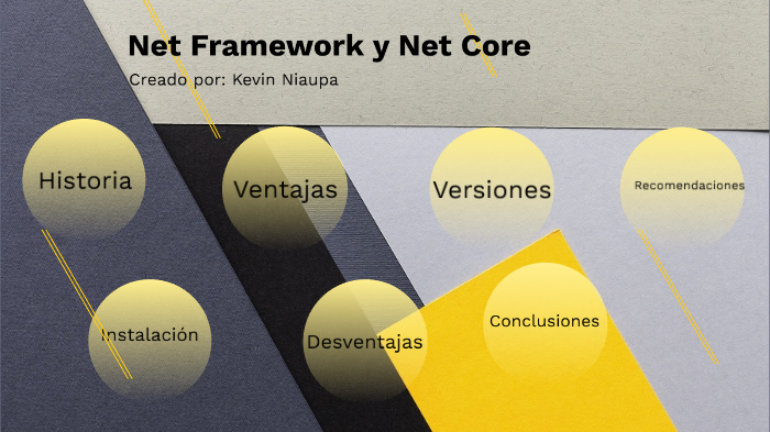 Net Framework y Net Core by kevin niaupa on Prezi