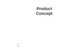 product concept powerpoint presentation