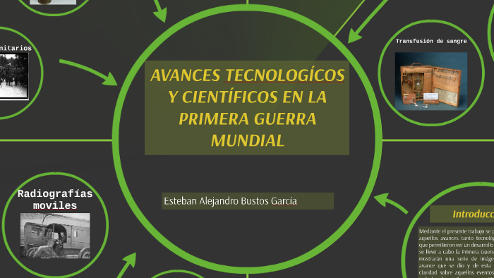 Avance Tecnologico En La Primera Guerra Mundial