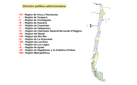 División Político-administrativa By Paulo Alejandro Arancibia On Prezi