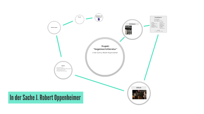 In Der Sache J Robert Oppenheimer Szenenanalyse In der Sache J. Robert Oppenheimer by Natal Felder on Prezi