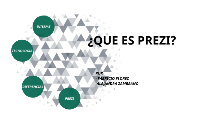¿ QUE ES PREZI ? by Fabher Florez on Prezi