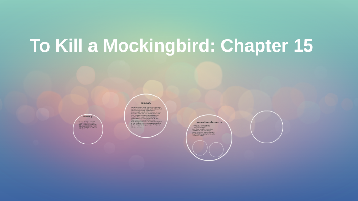 To Kill a Mockingbird: Chapter 15 by John Doe