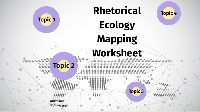 Rhetorical Ecology Mapping Worksheet by ed sal on Prezi