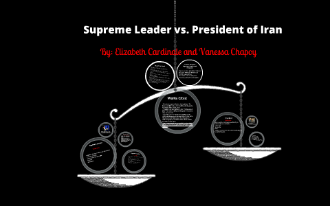 Supreme Leader vs. President of Iran by Nessa Chapoy on Prezi