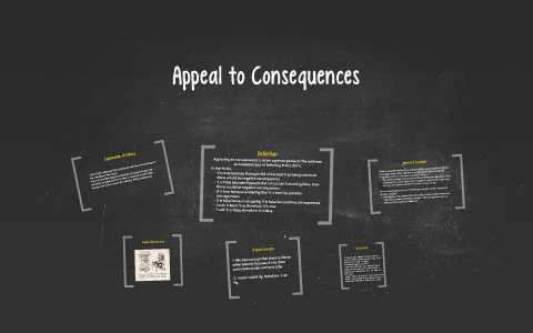 Logical Fallacies: Appeal to Consequences by Mohammed Hasan on Prezi