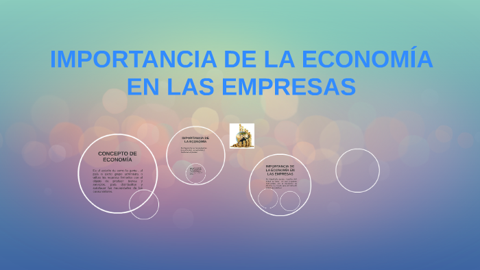 IMPORTANCIA DE LA ECONOMIA EN LAS EMPRESAS by Stefa Karly Chicaiza ...