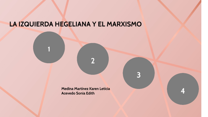 La Izquierda Hegeliana Y El Marxismo prezi.com