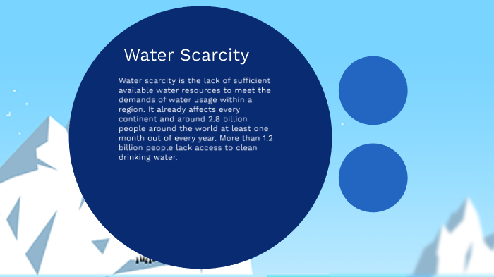 Water Scarcity by Citra Tri utami on Prezi