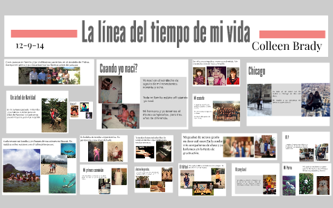 La línea del tiemp de mi vida by Colleen Brady on Prezi