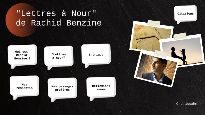 Compte rendu de la lecture cursive  Lettres à Nour  de Rachid Benzine by  Ghali on Prezi Next