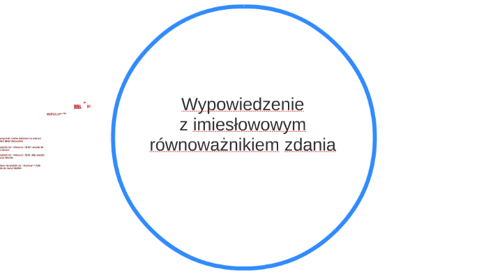 Wypowiedzenie Z Imiesłowowym Równoważnikiem Zdania By Gosia H On Prezi