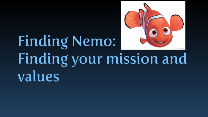 Webinar Finding Nemo By Leadership Utsc On Prezi