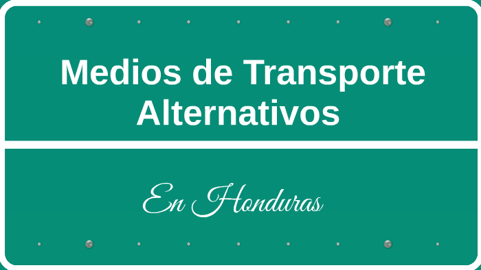 12 Medios De Transporte Alternativos By Denia Saldañas On Prezi