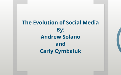 The Evolution of Social Media by Andrew Solano on Prezi