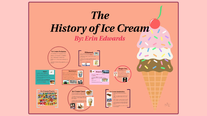 The History of Ice Cream by Erin Edwards