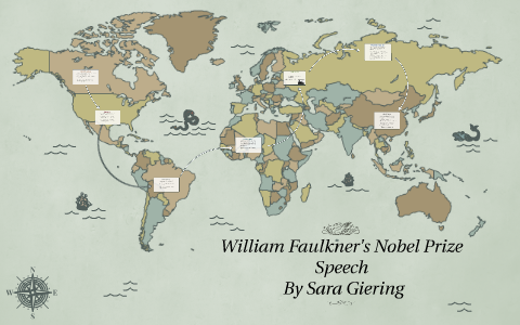 faulkner nobel speech analysis