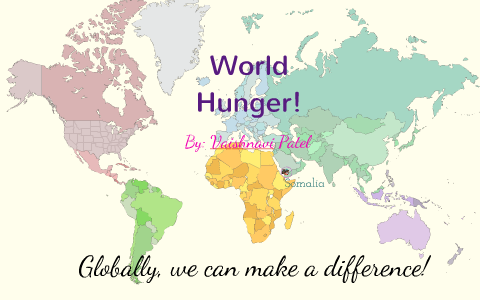 world hunger presentation template