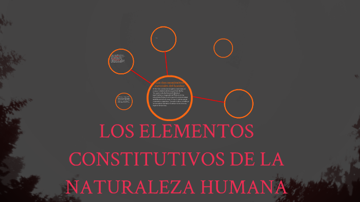 Los Elementos Constitutivos De La Naturaleza Humana By Luis Rimache