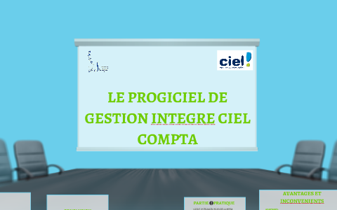 Le Progiciel De Gestion Integre Ciel Compta By Ilyas Rechidi