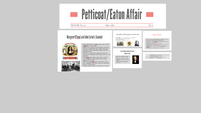 the eaton affair
