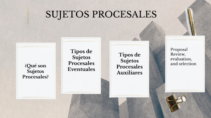SUJETOS PROCESALES by Andrea Duran Neira on Prezi