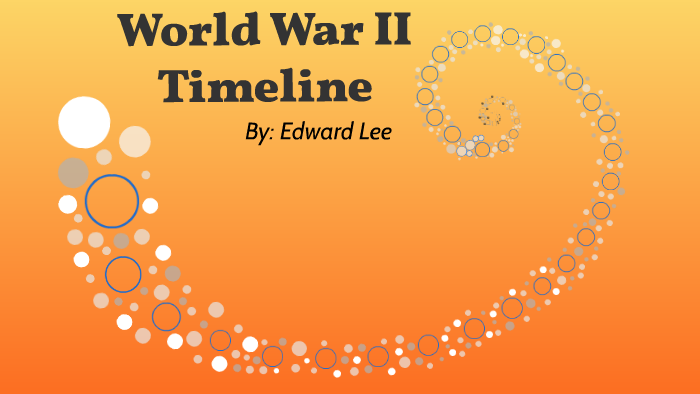 World War II Timeline by Edward Lee on Prezi