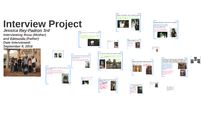 Interview Presentation by Jessica Rey on Prezi