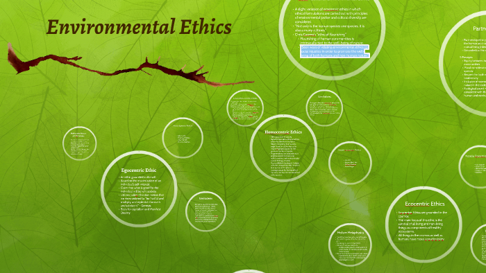 Environmental Ethics by Jacob Orender on Prezi