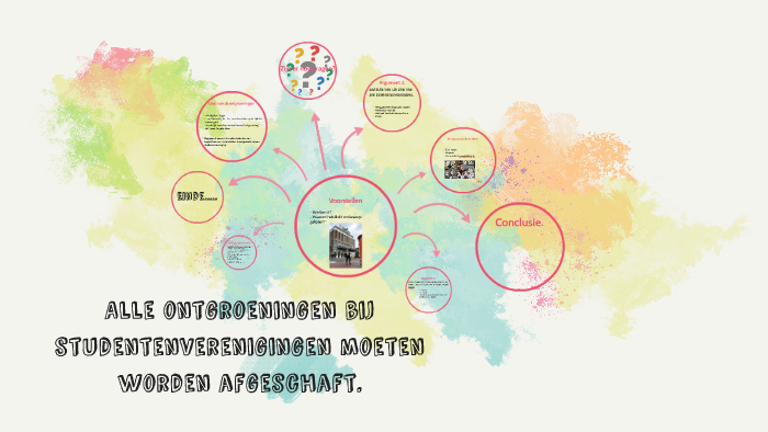 Alle ontgroeningen bij studentenverenigingen moeten worden a by M . on ...