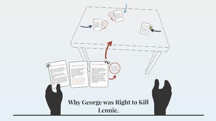 Why George was Right to Kill Lennie. by Kaitlyn Colglazier on Prezi