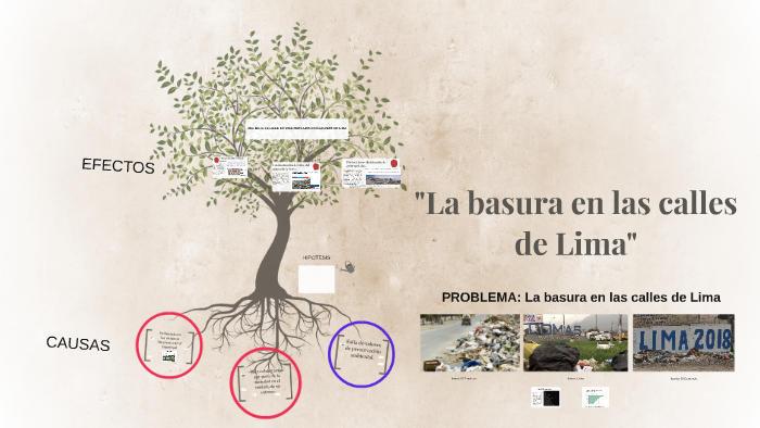 El aumento de la basura en las calles de Lima by Anthony Edgar on Prezi