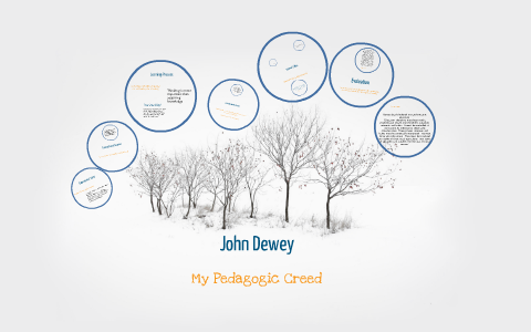John Dewey: My Pedagogic Creed by Michael Nieman on Prezi
