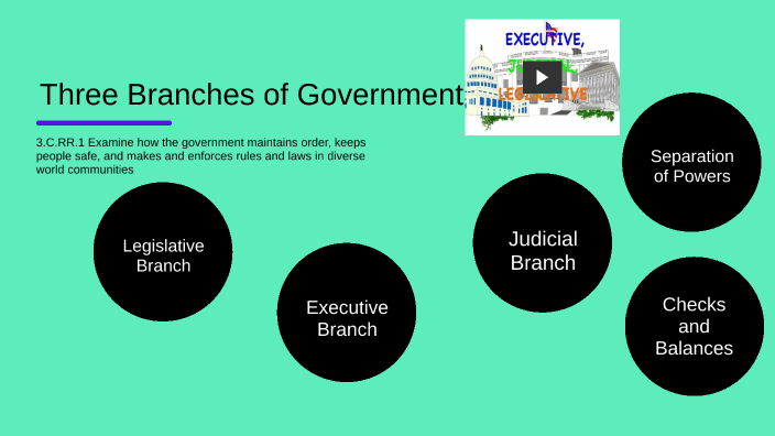 three branches of government diagram