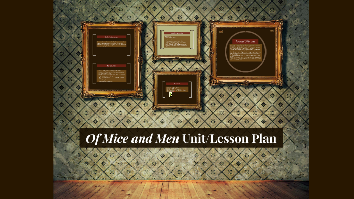 Of Mice And Men Unit Plan By Josh Thompson