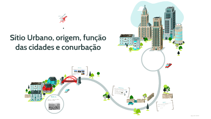 Sítio Urbano, origem, função das cidades e conurbação by Vinícius ...