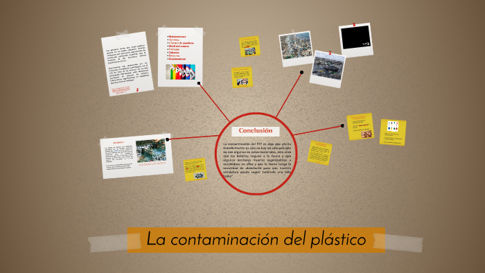 La contaminación del plastico by Mariel Medina