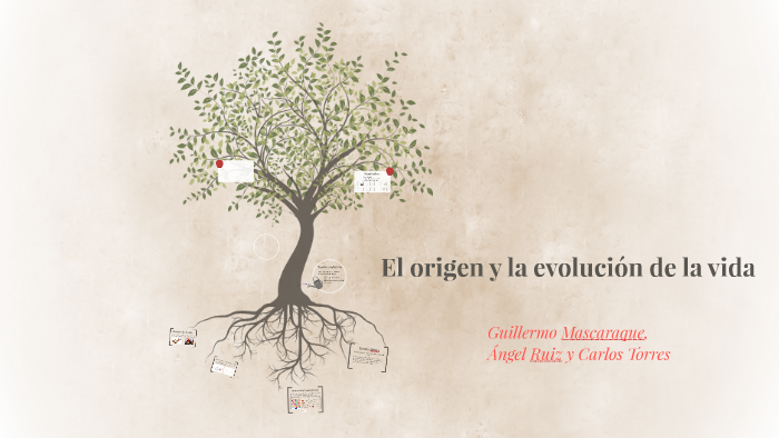 El origen y la evolución de la vidA by oil tenología on Prezi